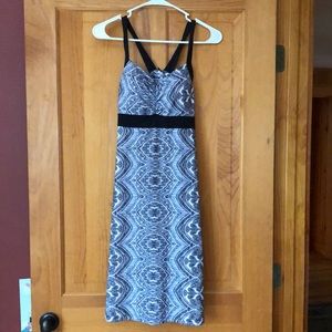 Black and white Prana sundress, small.
